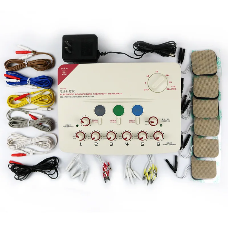 6 канальный выход содействия к электронный прибор для лечения иглоукалыванием SDZ