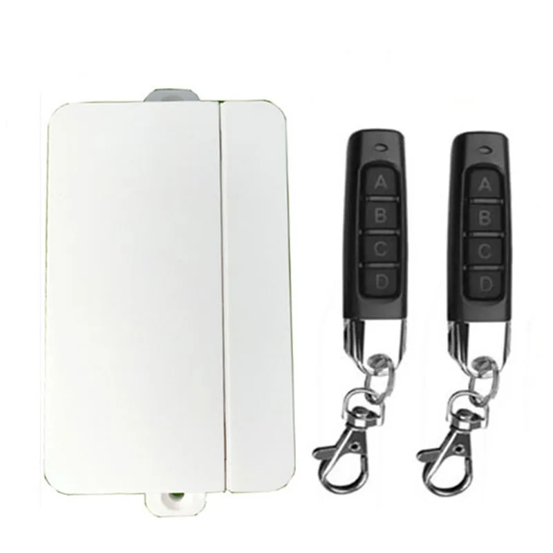 Умное многоканальное беспроводное реле переменного тока 85 в, 220 В, 250 В, 10 А, 433 МГц, 4 канала, 4 канала, реле дистанционного управления RF, приемник + передатчик