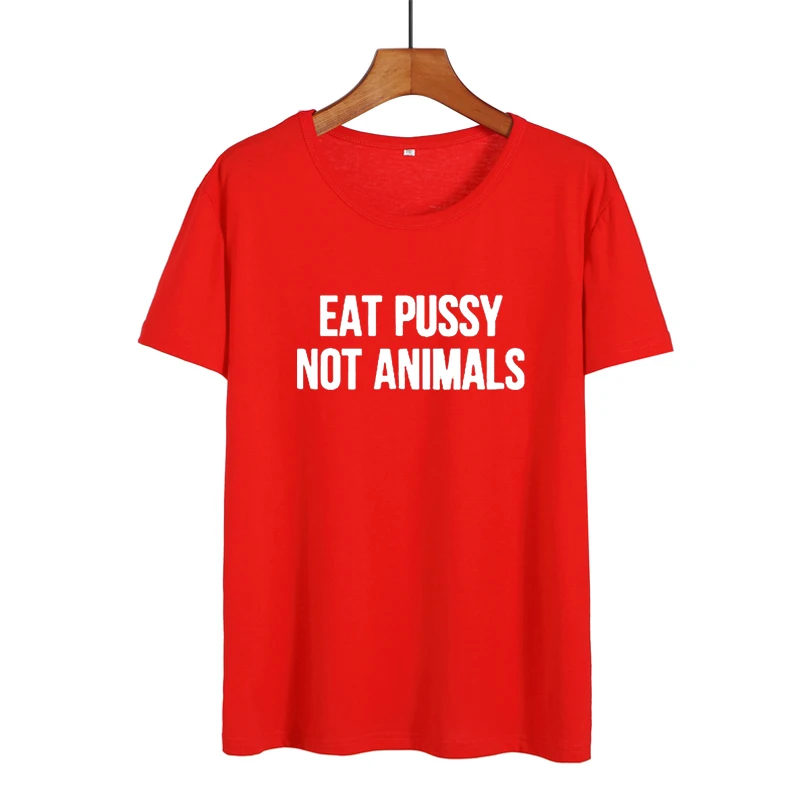 Футболка Eat Pussy Not Animal забавная веганская футболка на основе растений веганские