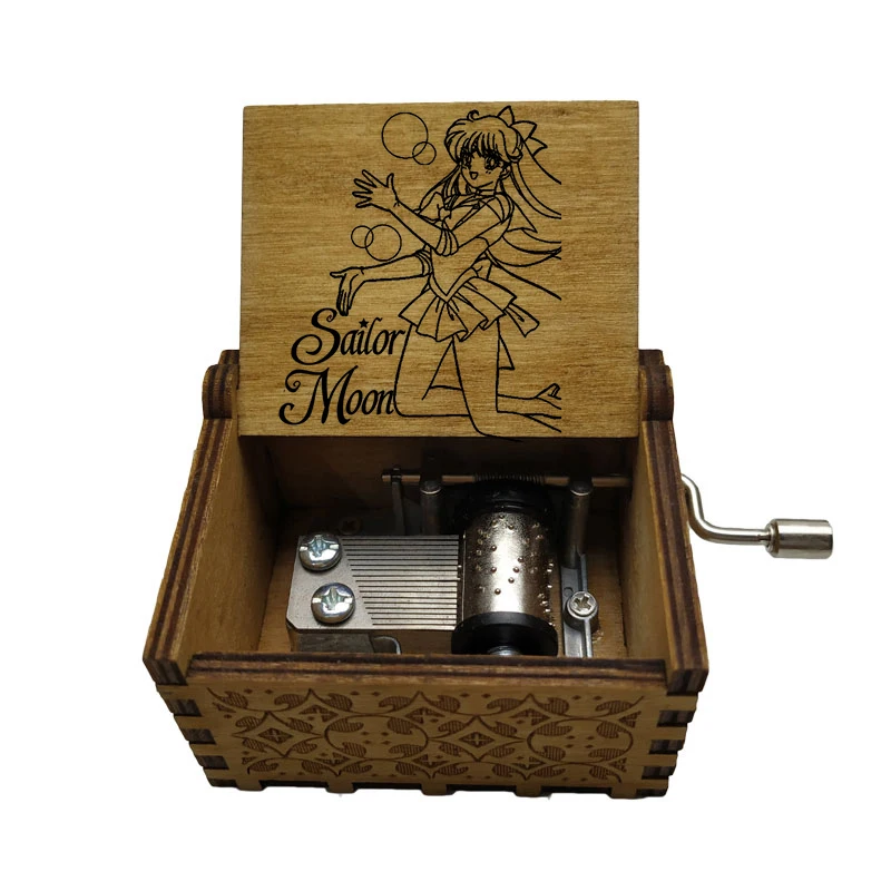 

Anime cosplay Sailor Moon Music Box Music Theme Moonlight Densetsu Caixa De Musica Girls Birthday Valentine's Day Gift Boxs