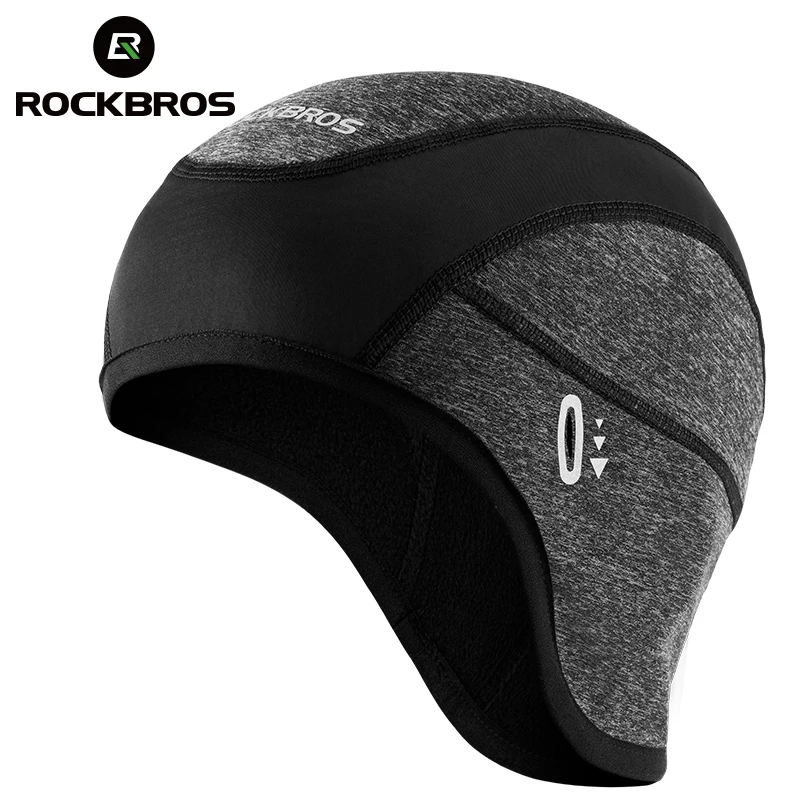 

ROCKBROS Cycling Cap Winter Caps Keep warm Cap Bandana Sports Ski Running Headband Windproof Bicycle Cap Men Riding Head Cap