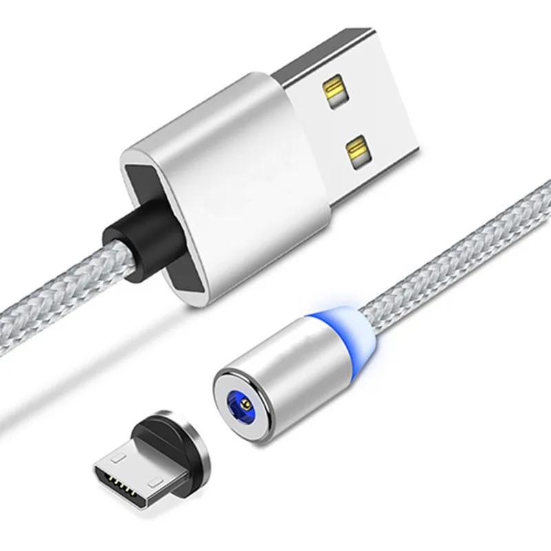 QC 3 0 быстрое зарядное устройство магнитный Шнур Micro USB адаптер для Samsung Huawei P Smart Honor