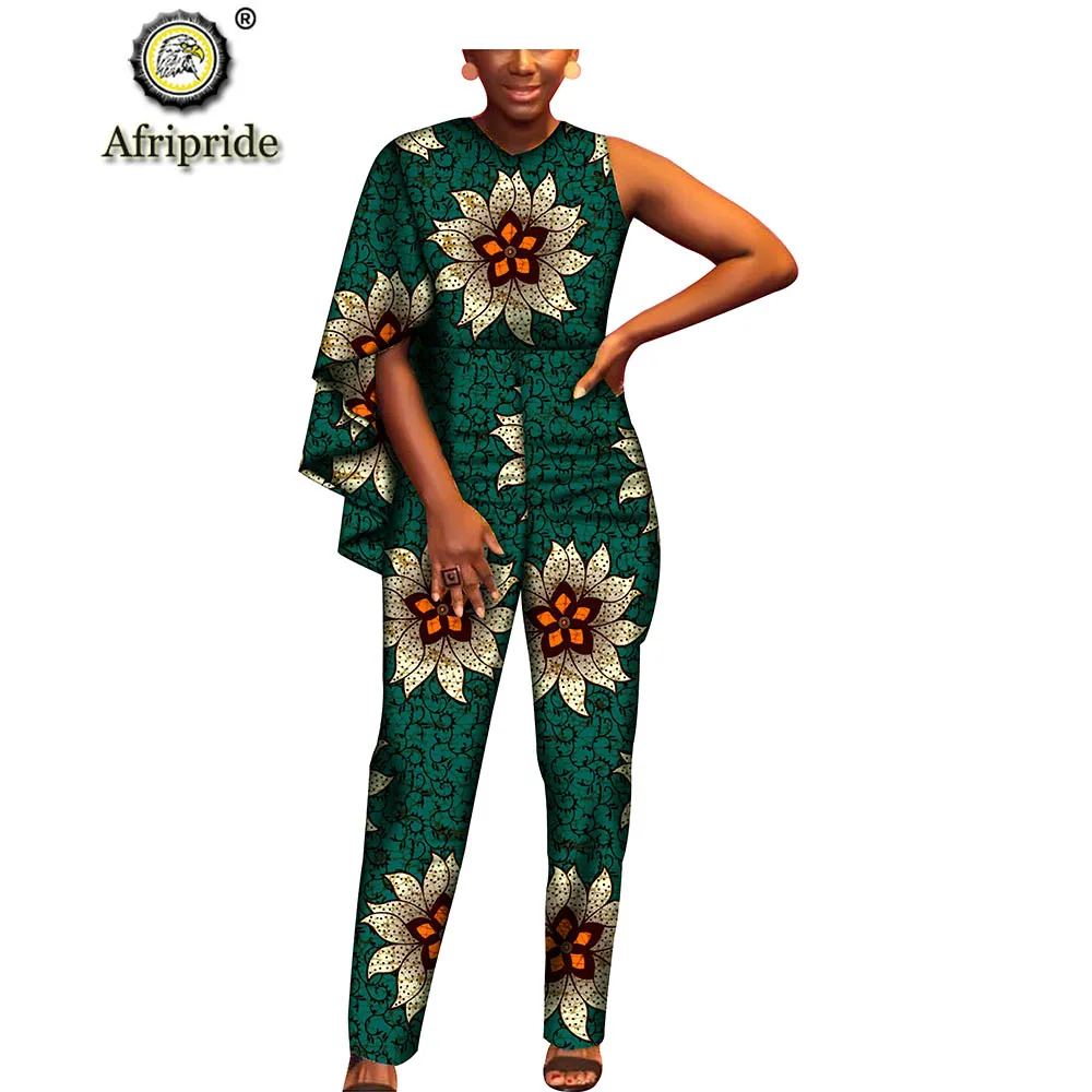 2018 ~ 2019 африканские Комбинезоны для женщин AFRIPRIDE dashiki bazin богатые чистого хлопка с