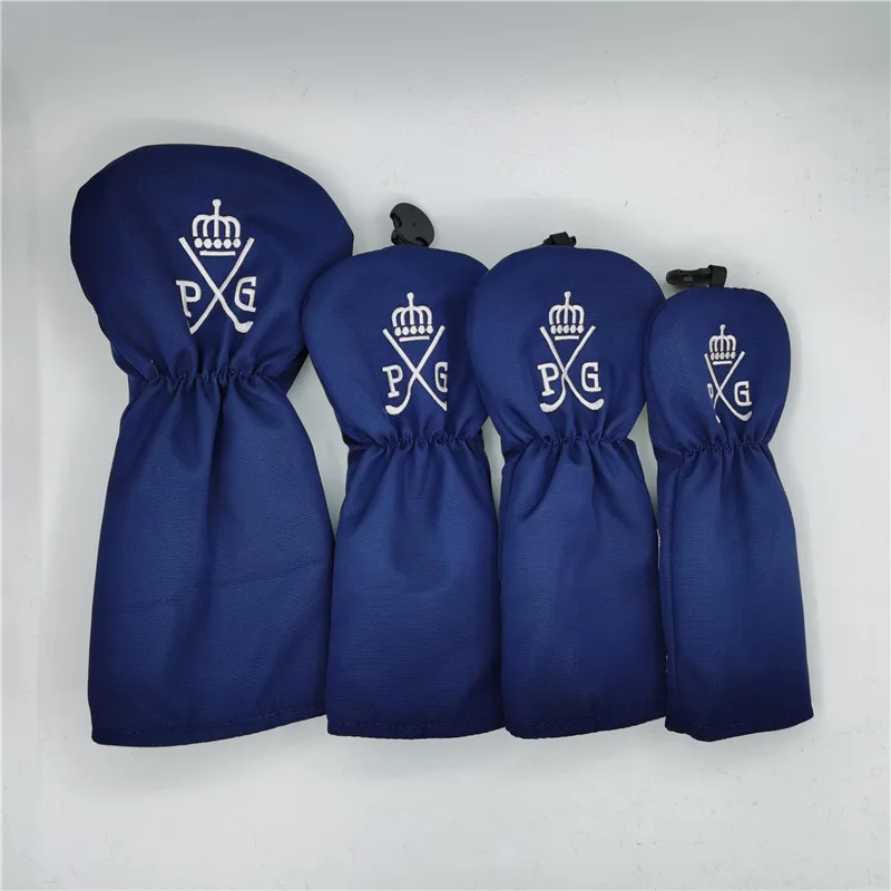 Чехлы для гольфа PG89 Smiley деревянные водителя железные клюшек нейлоновые головы 3