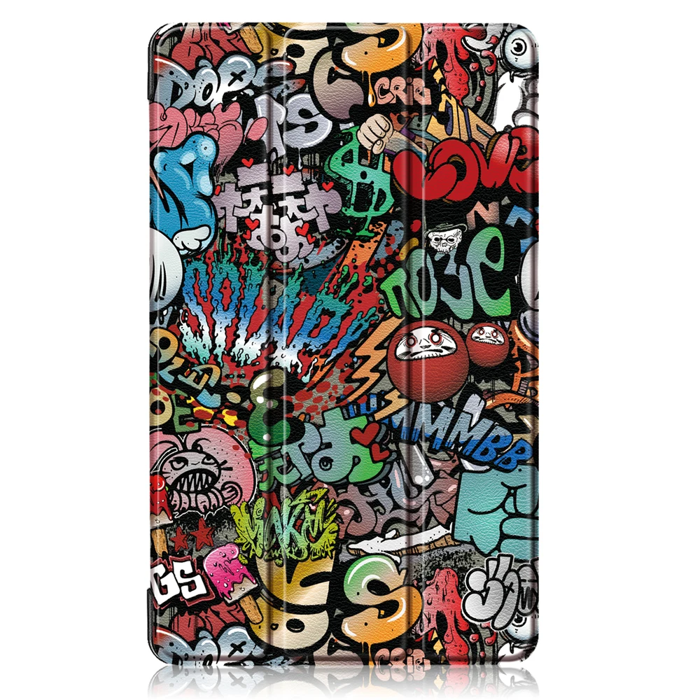 Ультратонкий чехол для samsung Galaxy Tab A 8,0 SM-T290/T295/T297 Trifold Stand Cover для samsung Окно планшета A 8,0