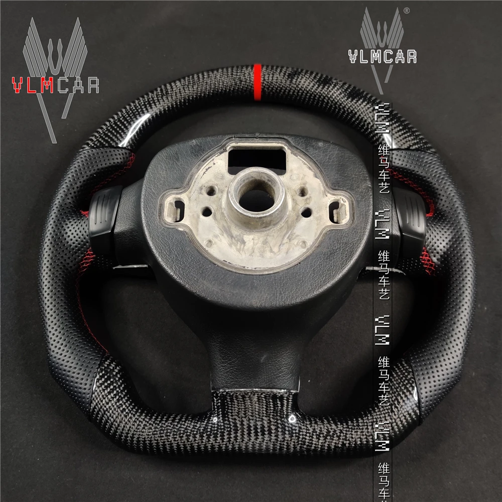 Индивидуальное индивидуальное рулевое колесо из углеродного волокна для Volkswagen