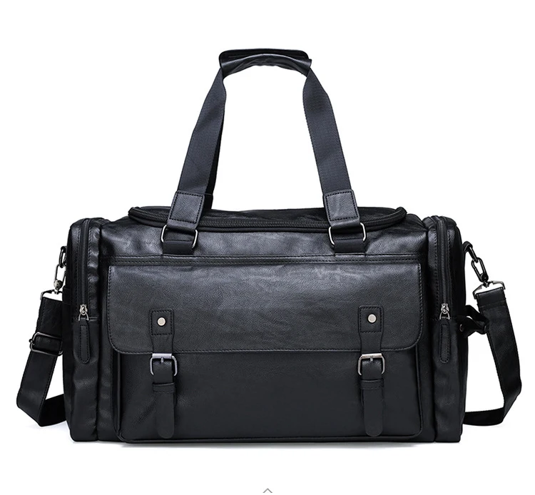 

Large Tote Shoulder Women Handbags New Designer Backpack Sports Mens Male Overnight Female PU Leather Travel Duffle Bags