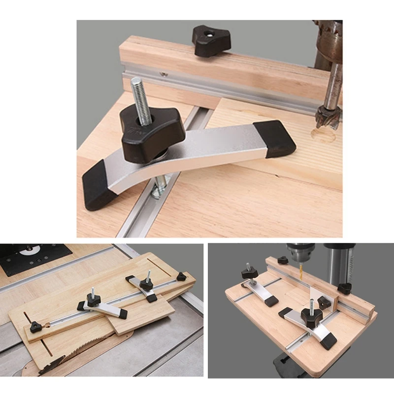 

30/40/50/60cm T-track T-slot Miter Track Jig Fixture Slot T-Slot Miter 19x9.5mm For Table Saw Router Table Woodworking Tool