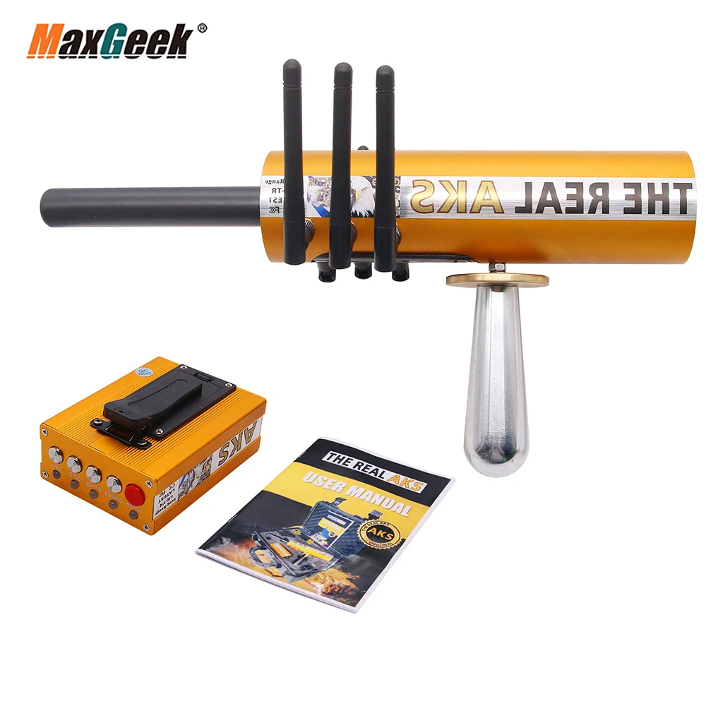 Металлоискатель Maxgeek с большим радиусом действия детектор золота 6 антеннами для