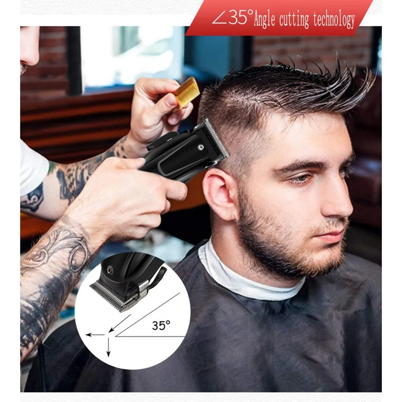 Беспроводные машинки для стрижки волос мужчин профессиональный набор с литиевым