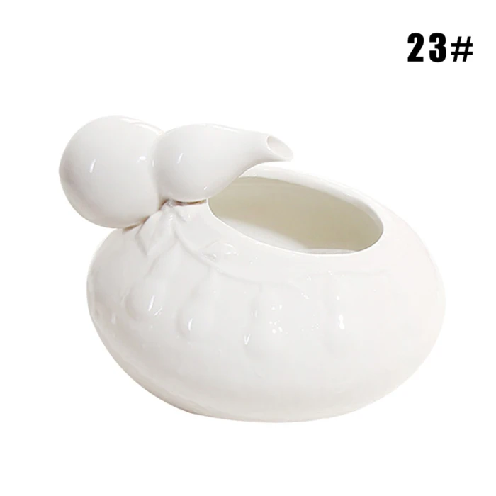Cat Ceramic Water Fountain Automatic Pet Drinking Fountain Quiet Electric Automatic Circulation System Water Dispenser P7Ding