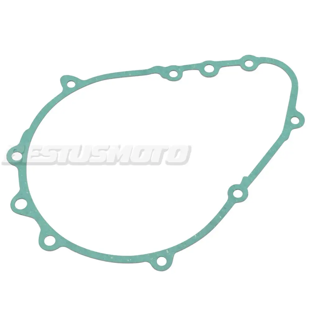 Мотоцикл Алюминиевый левый двигатель статор Крышка картера w/прокладка для Kawasaki