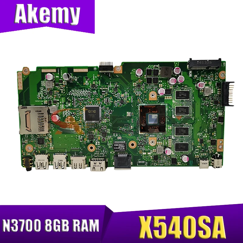 

Akemy Новинка! Материнская плата X540SA для ноутбука ASUS VivoBook X540SA X540S F540S, протестированная материнская плата 100% с ОЗУ 8 Гб
