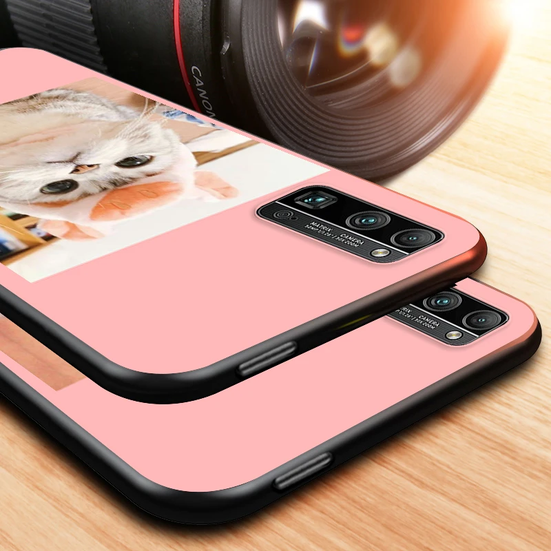 hot cute cat for honor x10 v9 10x 10i 10 9c 9a 9s 9x 9i 9n 9x 9 lite pro ru black phone case free global shipping