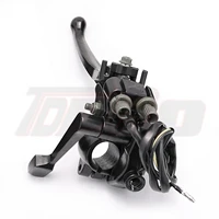 atv throttle with front brake throttle assemble for 22mm handlebar 50 70 90 110cc 125cc quads buggy 4 wheeler 500mm cable length