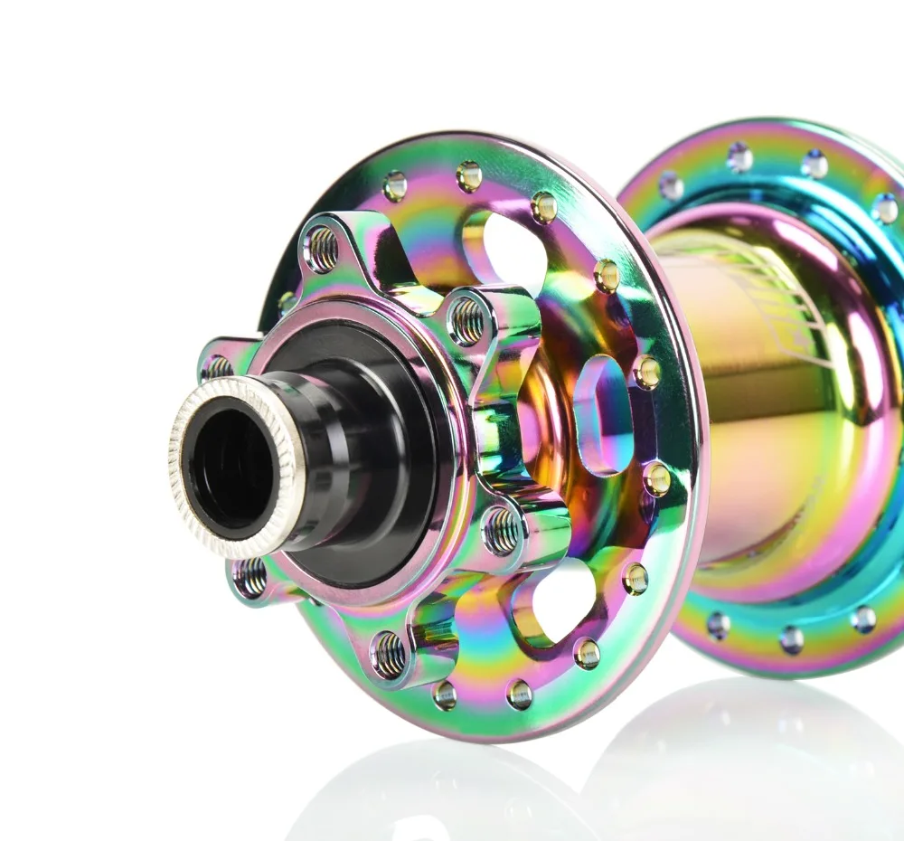 Ступица велосипедная Koozer XM490 PRO 32H разноцветная 4 подшипника ступица дискового