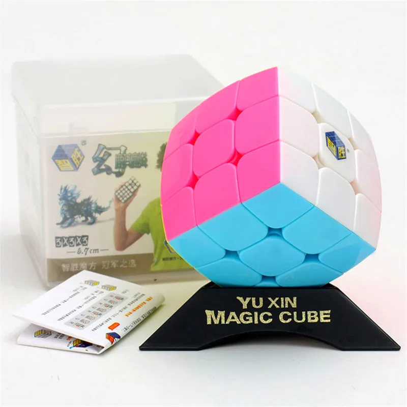 YUXIN Профессиональная 3x3x3 хлеба Невидимый волшебный куб головоломка на скорость 3x3 куб обучающий игрушка или хороший подарок