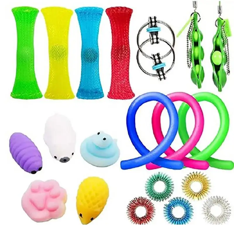 

Sensory Fidget Toys For Children's Anti Stress Relief Autism Anxiety Relief Stress Squeeze Relief Healthy Toys For Kids Adults