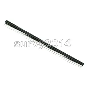 5 шт. полоса Оловянная печатная плата гнездовая ИС хрупкая 40-контактная Однорядная круглая головка