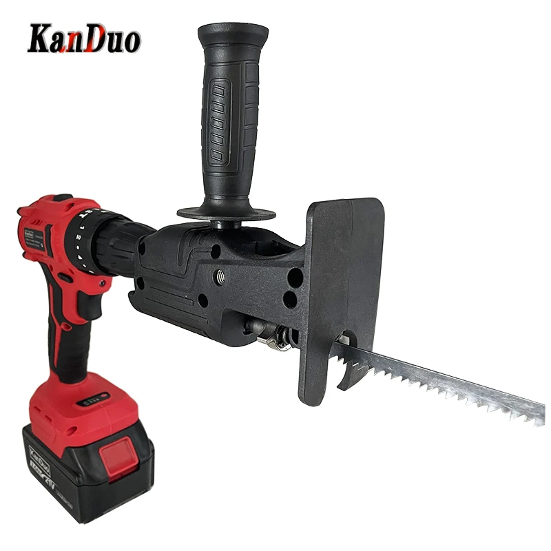 21V Reciprocating Saw Attachment Adapter Change Electric Drill Into Reciprocating Saw Changing electric drill into angle grinder
