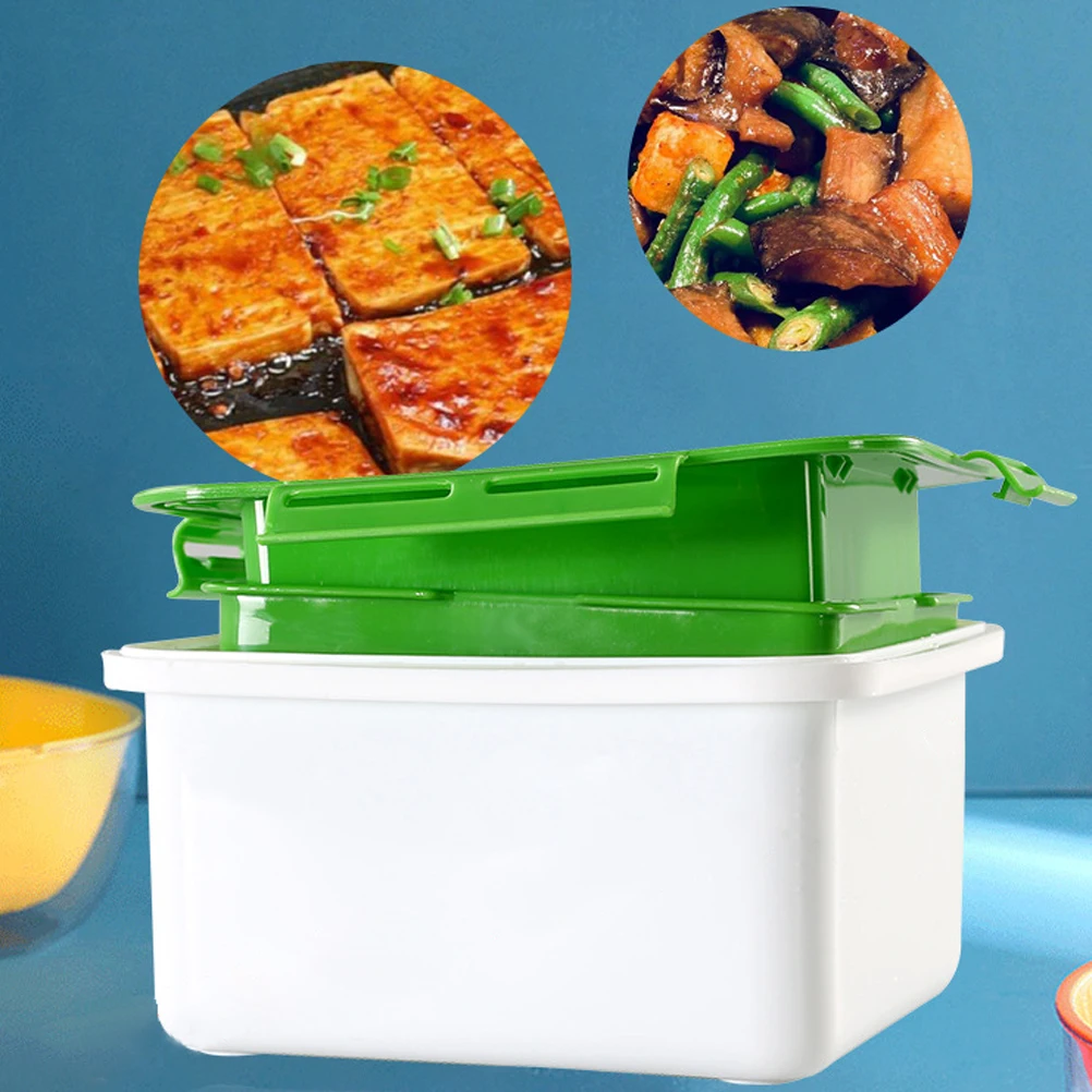 Тофу прессы кухонная тофу пластиковая пробка для слива Tofu дренажная коробка