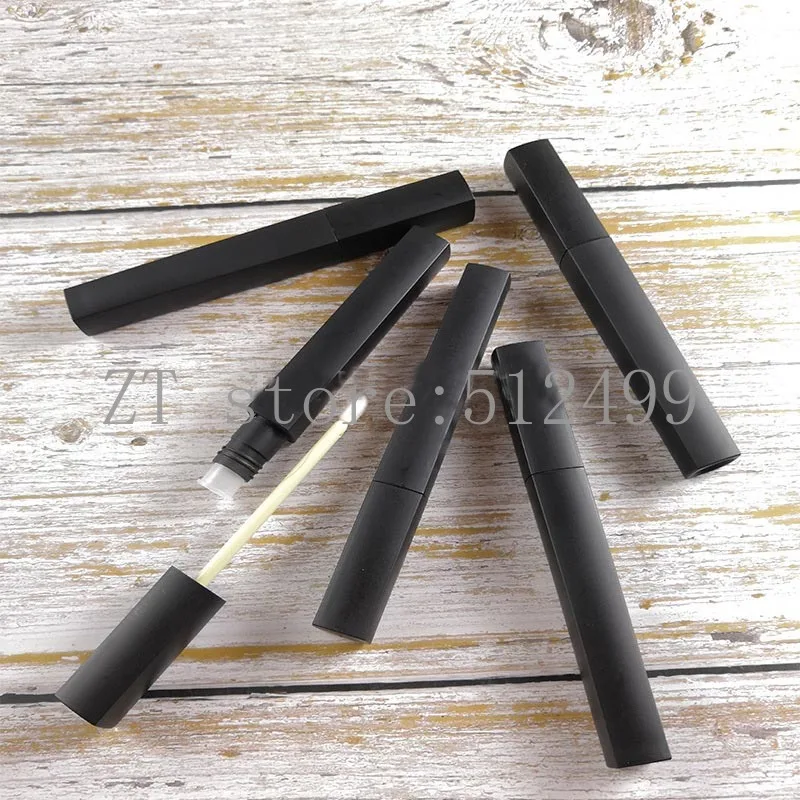 

Пластиковый квадратный пустой блеск для губ многоразовый тюбик матовый черный макияж блеск для губ масляный контейнер, жидкая помада/блеск...