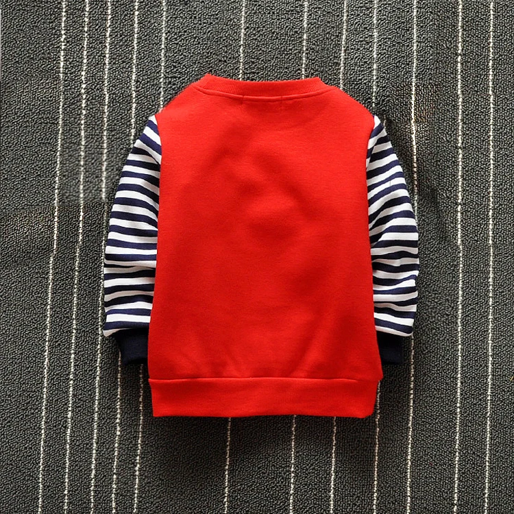Модная детская теплая футболка для мальчиков и девочек IENENS топы одежда малышей