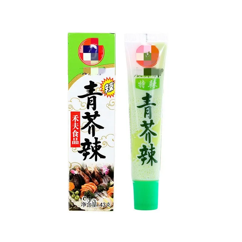 

Mustard paste green mustard chili sauce horseradish 43g/piece*5 raw fish sushi material