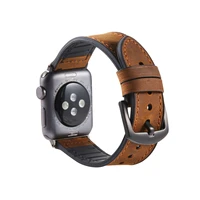 genuine leather band for apple watch series 6 5 4 3 2 se sprots strap watchbands for iwatch 38mm 40mm 42mm 44mm