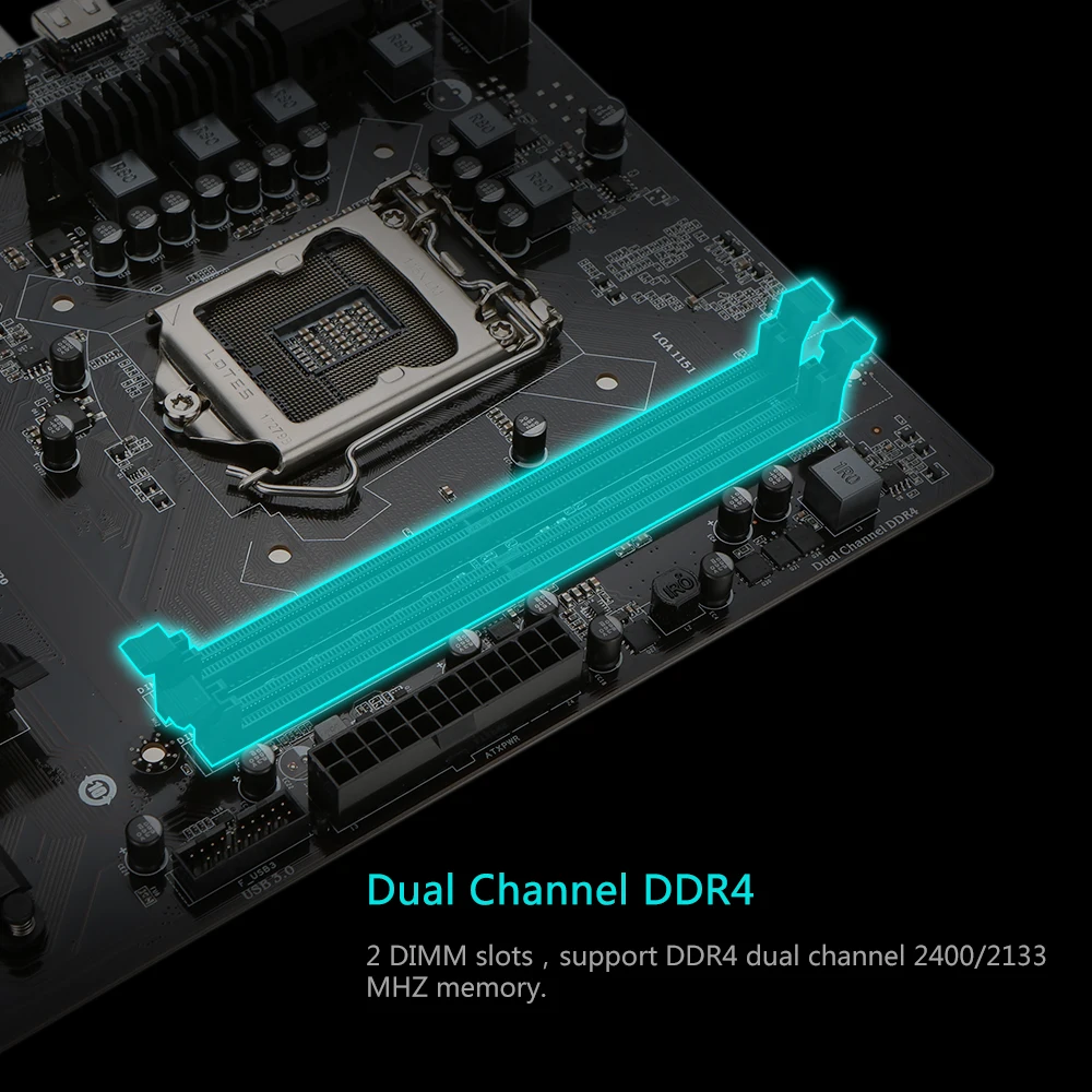 Красочные C.B250A-BTC YV20 материнская плата Системная плата Intel B250/LGA1151 процессор сокета DDR4 SATA3 USB3.0 блок питания ATX материнская плата
