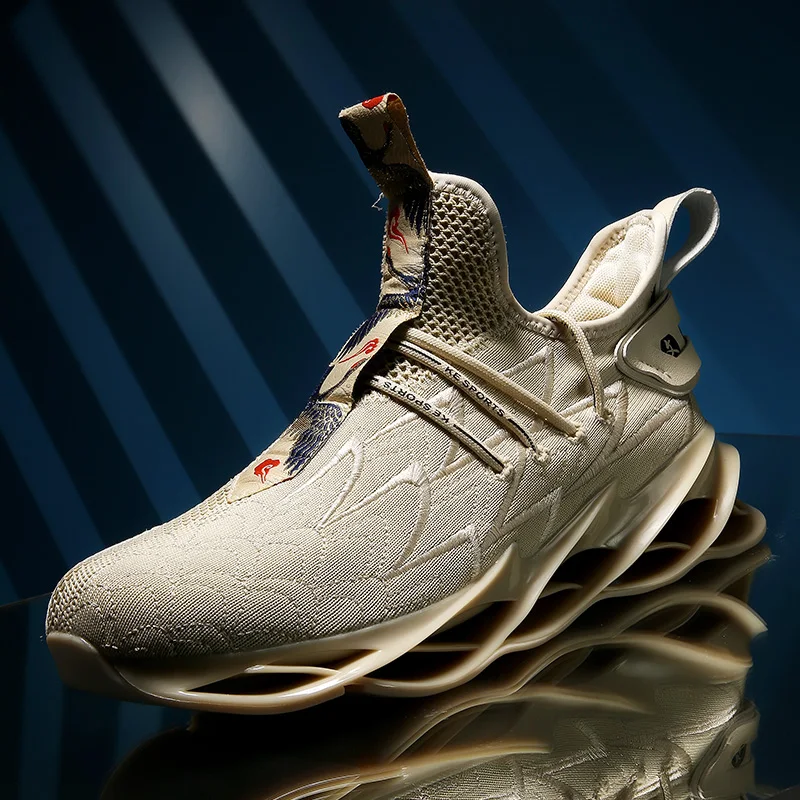 

Мужские кроссовки для бега Blade, амортизирующая дышащая удобная уличная спортивная обувь на шнуровке