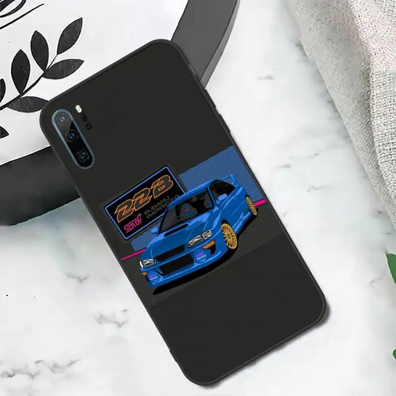 

sports car jdm drift Phone Case For Huawei honor Mate P 10 20 30 40 i 9 8 pro x Lite smart 2019 nova 5t