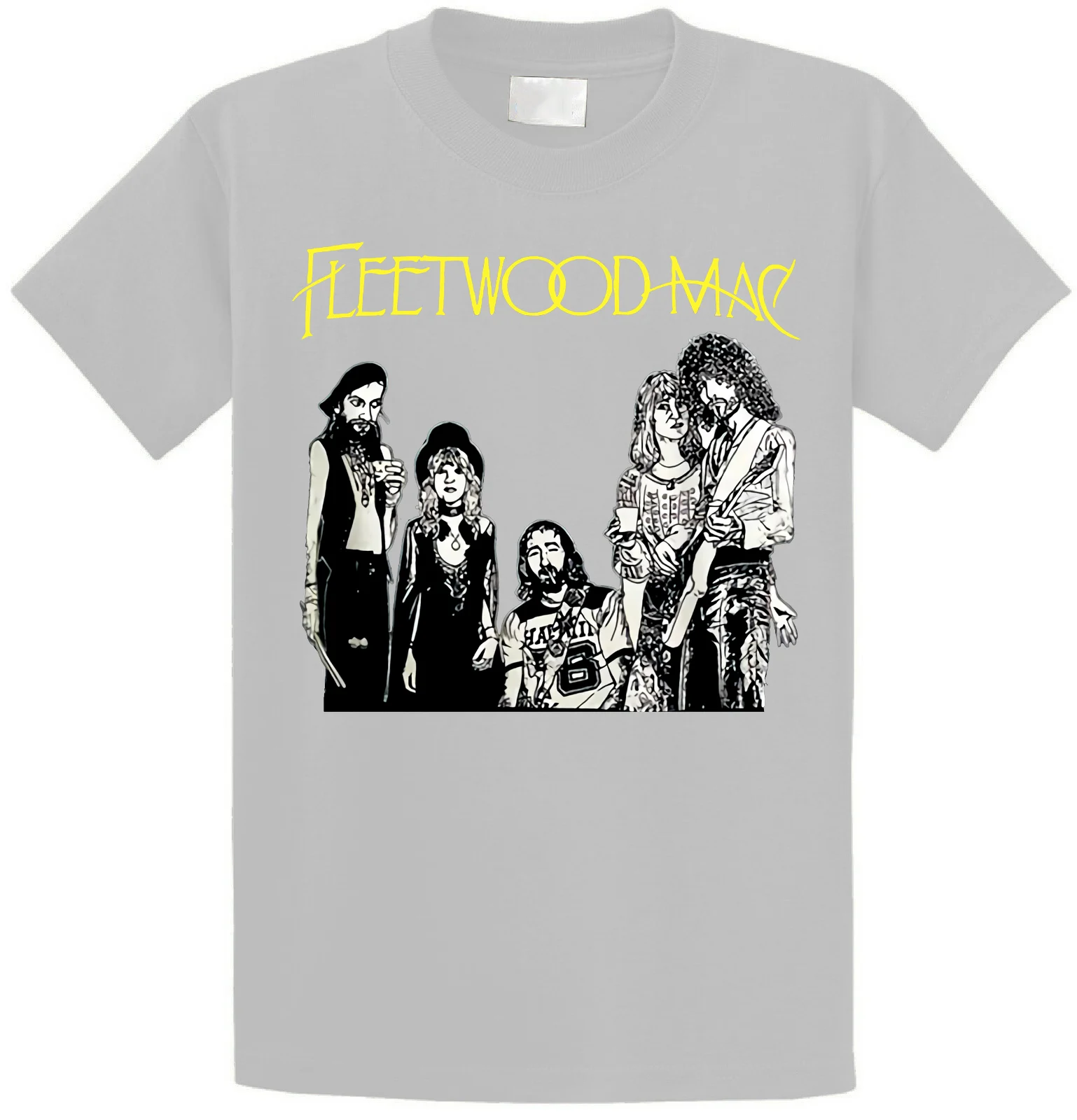 Fleetwood Mac Dreams цепочка цыганские слухи Черная футболка для поклонников рок S-6XL - Цвет: Белый