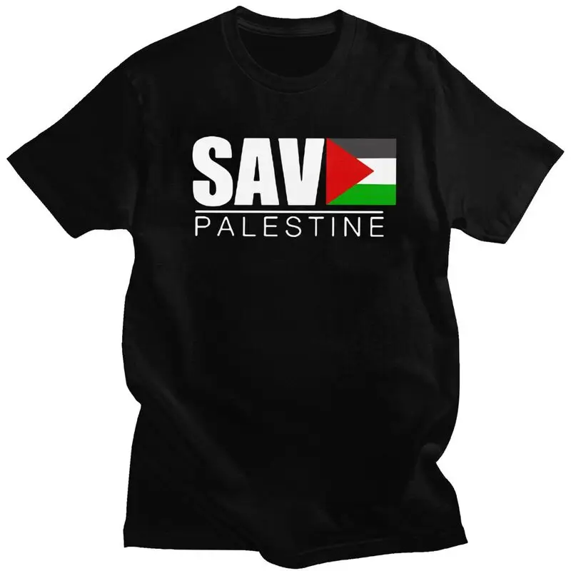 

Free And Save Palestine Tshirt Men Short Sleeves Casual T Shirt Cool Palestinian T-shirts Loose Fit Pure Cotton Tee Tops Clothes