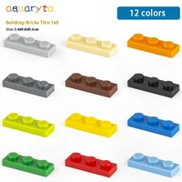 aquaryta 3623 thin 1x3 building blocks bricks bulk parts diy educational creative gift toys 200pcslot compatible with logo