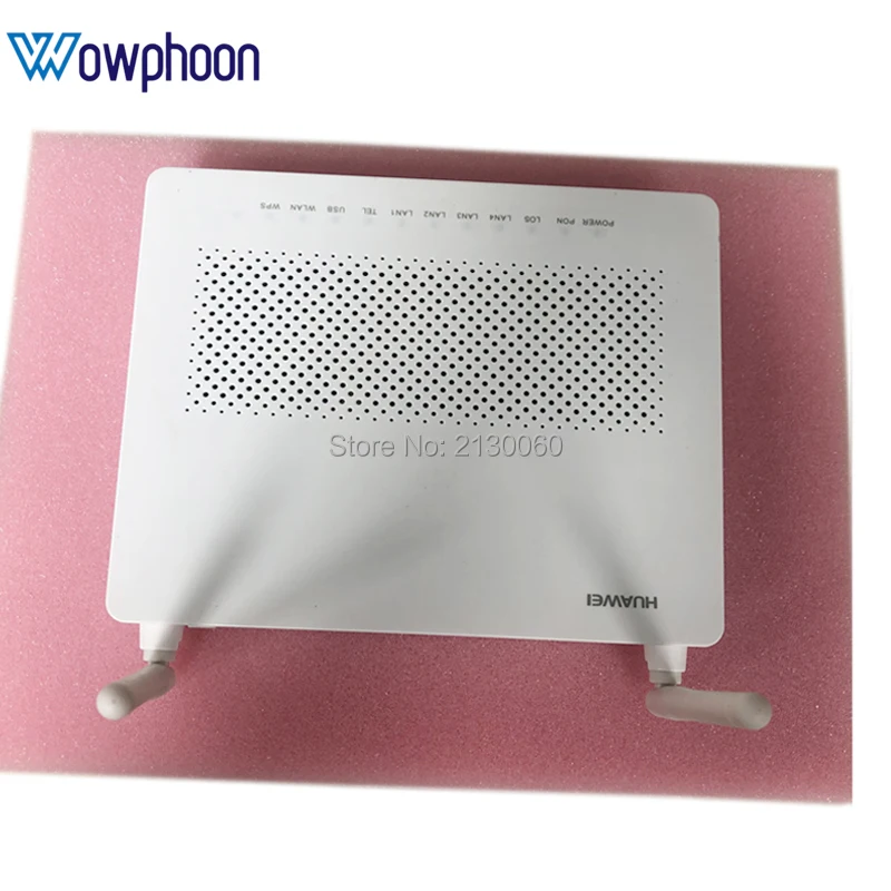 5Pcs/Lot Secondhand 99 New Huawei HG8546M GPON ONU ONT 2POTS+4FE+1USB+WiFi modem with English software Telecom Network Equipment | Мобильные
