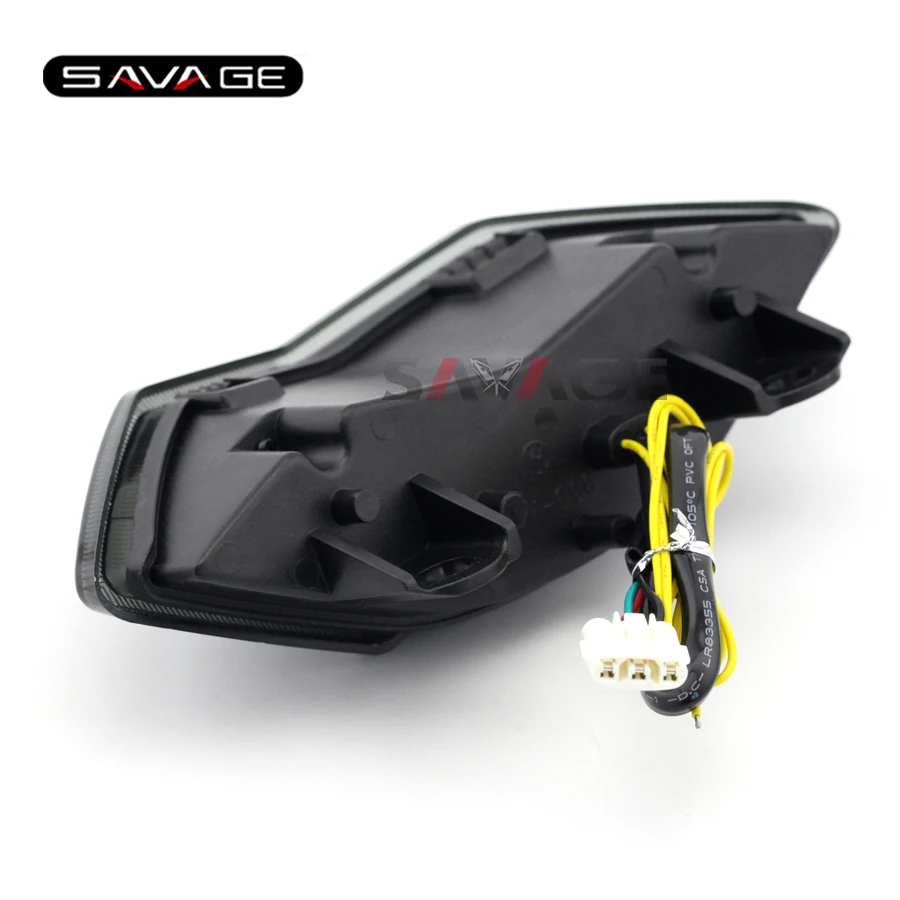 

For KAWASAKI Z1000 10-13, Z1000SX 11-14, NINJA 1000 11-16 Motorcycle Integrated LED Tail Light Turn signal Blinker Lamp Smoke