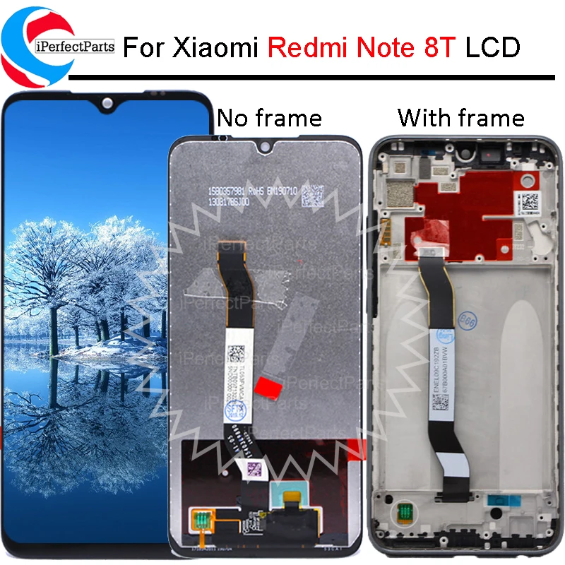 Сменный ЖК дисплей 6 3 дюйма для Xiaomi Redmi Note 8T дигитайзер 8t с заменяемыми