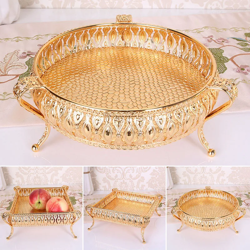 

Creative Tray Vintage Fruit Multi-function Snacks Storage box Non-fragile