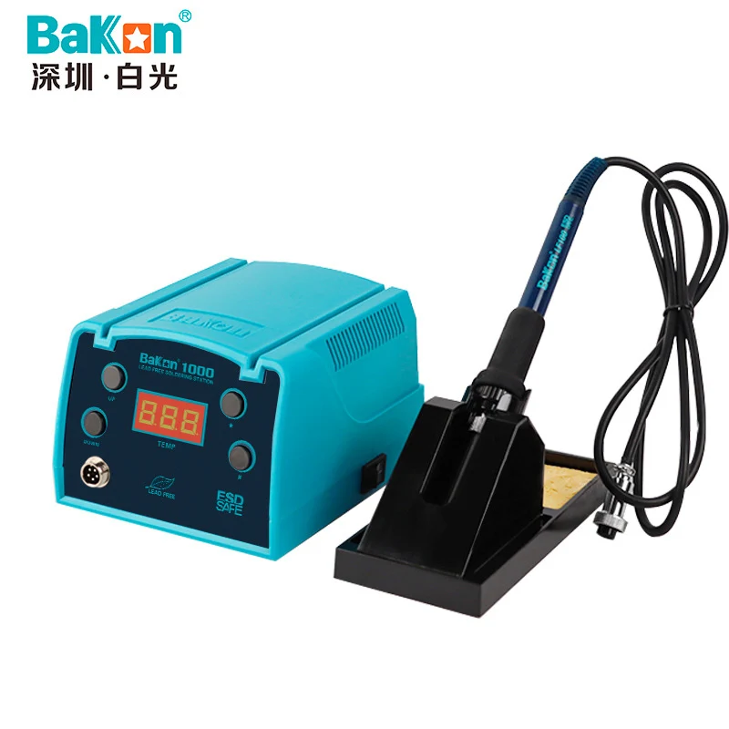 110V/220V 90W BK1000 Lead Free Soldering Station Digital Display Rework Station for Soldering Repair