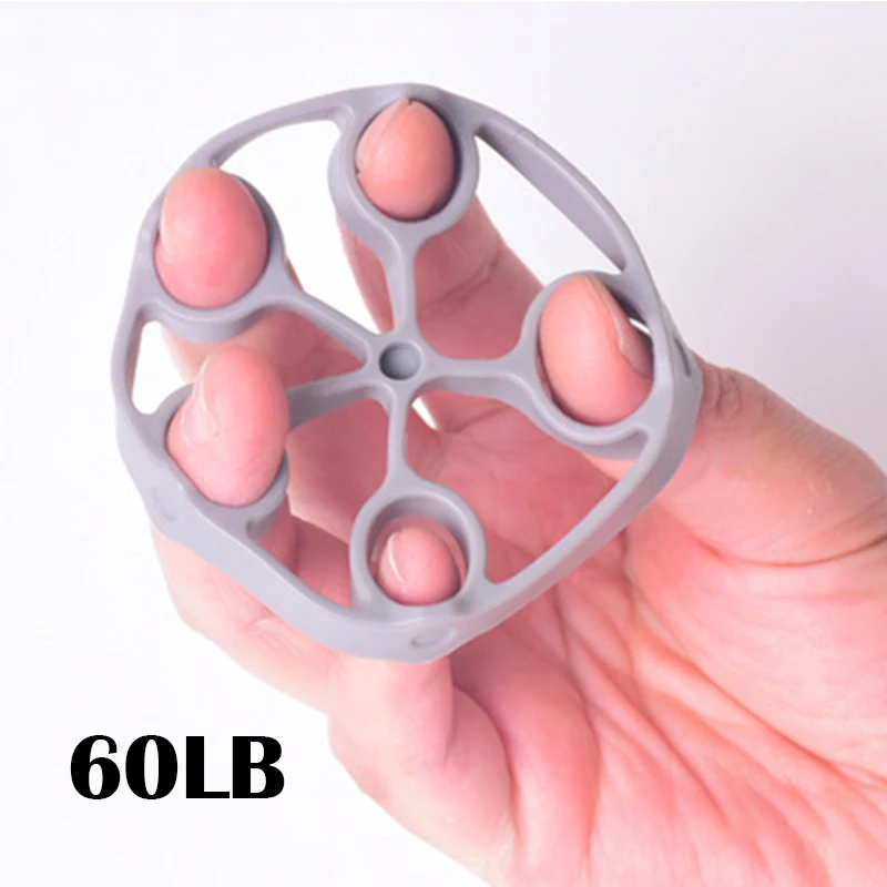 

Silicone Finger Grip Trainer Resistance Band Carpal Expander Pow Exercise Hand Grip Wrist Stretcher Home Hand Grip Strengthener