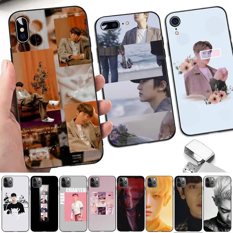 

CHANYEOL EXO Phone Case for iphone 13 11 12 pro XS MAX 8 7 6 6S Plus X 5S SE 2020 XR case