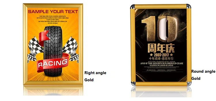 Передняя открытая рамка плаката из алюминиевого сплава рамка лифта Рамка для рекламы Бизнес лицензия большая рамка для фотографий настенная подвесная рамка для картин