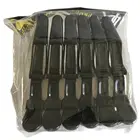 6 шт. пластиковые черные зажимы для волос из крокодиловой кожи зажимы для стрижки волос для салона зажимы для стрижки волос