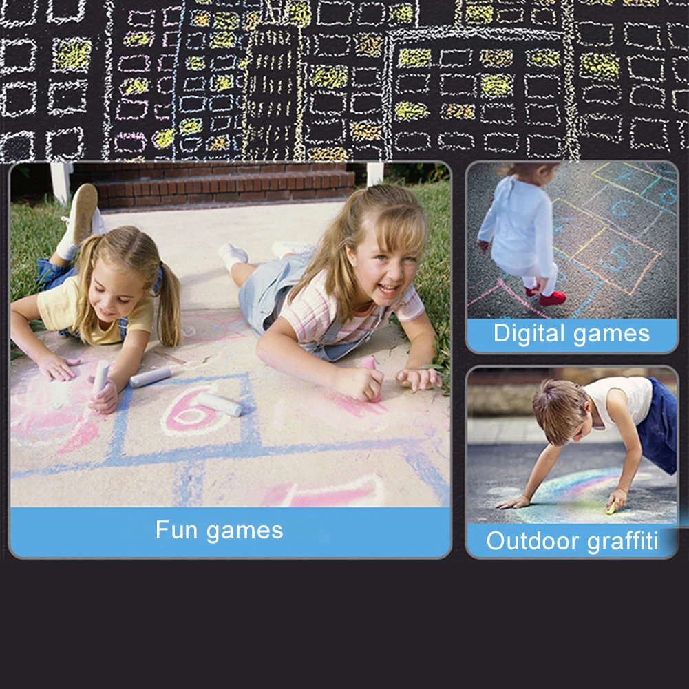 20 шт пылеотталкивающего покрытия толщиной мелом Scrawling живопись моющийся