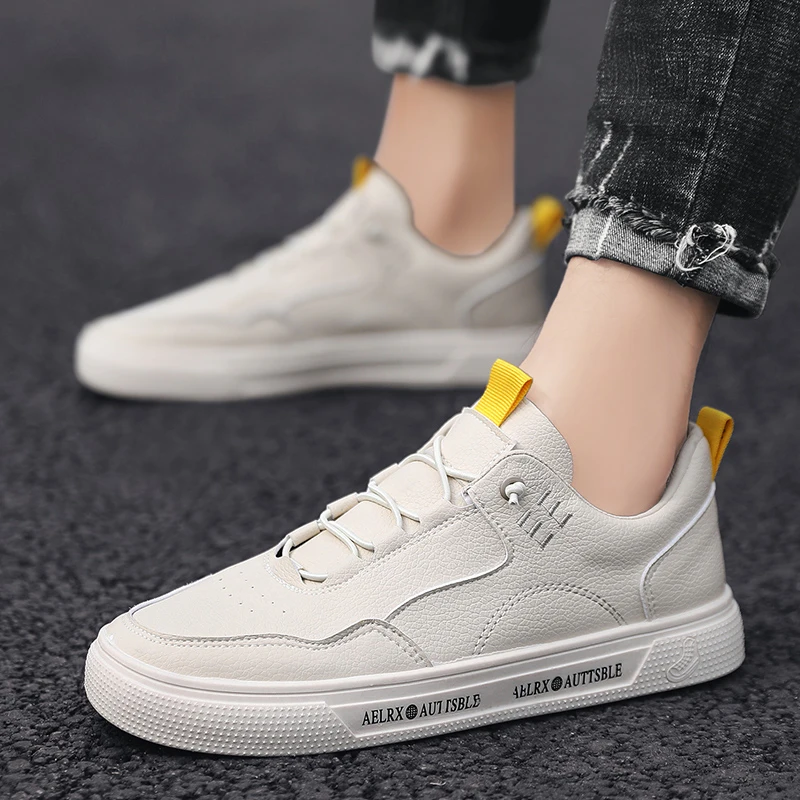 

Zapatos Casuales Men Black Casual Shoes Summer Zapatos Casuales Para Hombre De Cuero Leather Sneaker Male Sports Sneakers Sport