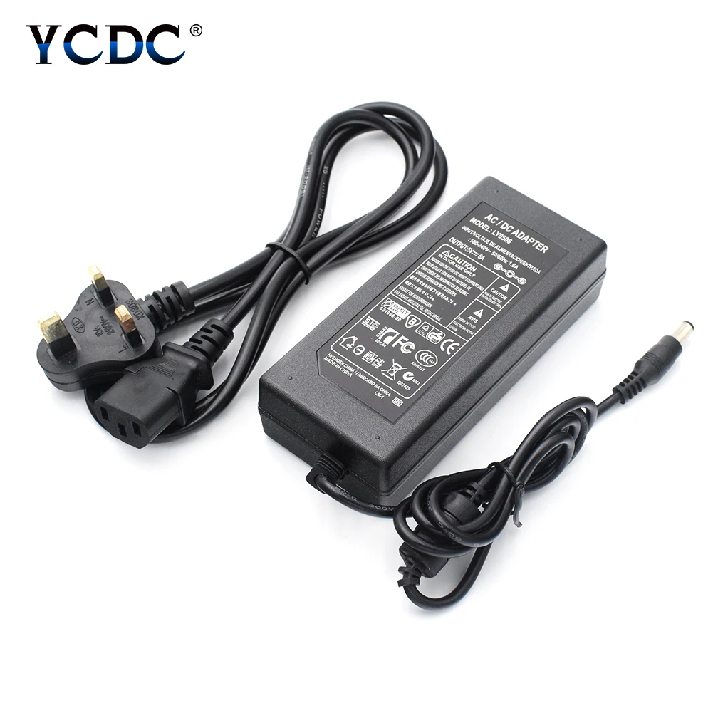 Блок питания постоянного тока 5 В 6 А 5x2 1 мм переходник для разъема типа папа