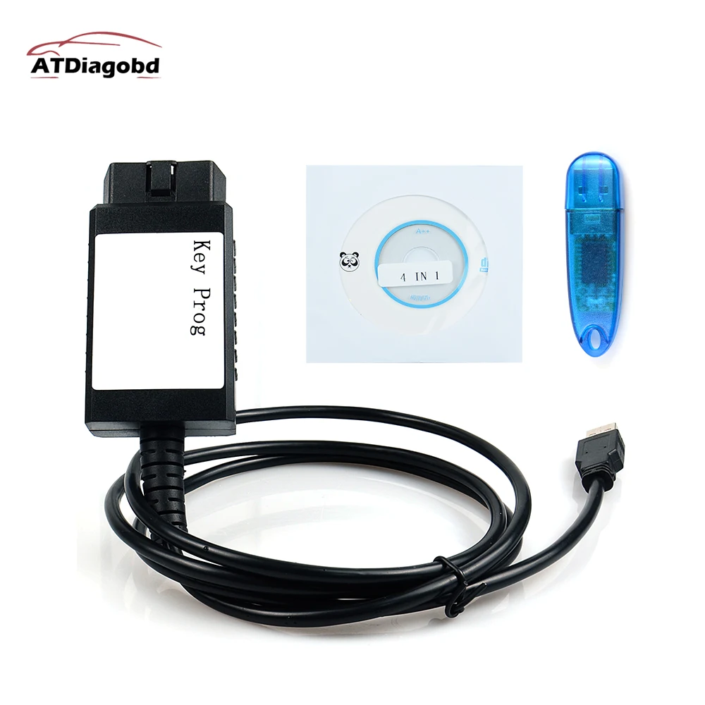 Новейший ключ программатор FNR 4 в 1 USB программирования автомобиля для F-ord/Nis-san Key Prog