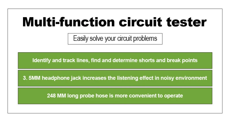 new dy25 cable tracker automotive short open circuit finder tester car circuit scanner open short dc circuit tester em415 free global shipping