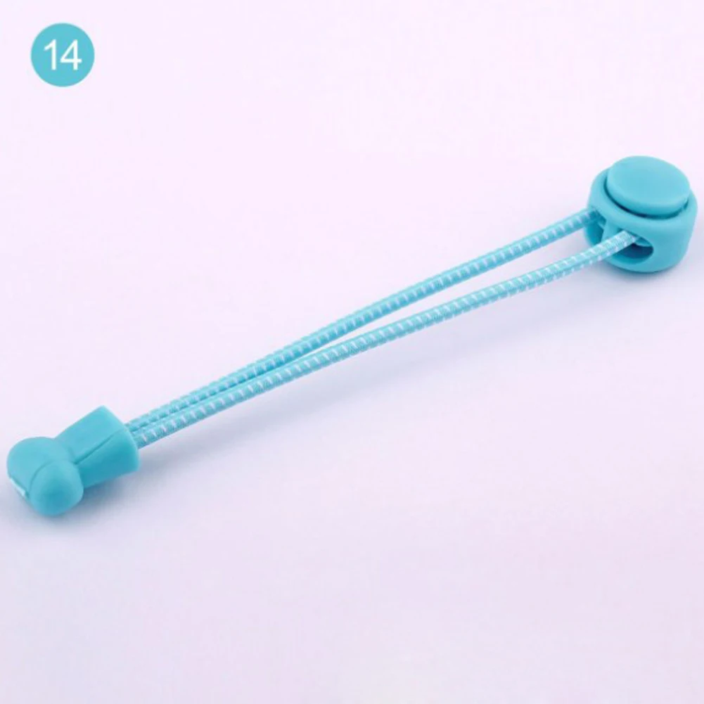light blue 1 шт., скользящие новые удобные эластичные шнурки, модные фиксирующие шнурки, новые летние унисекс шнурки для кроссовок, лидер продаж - Цвет: light blue